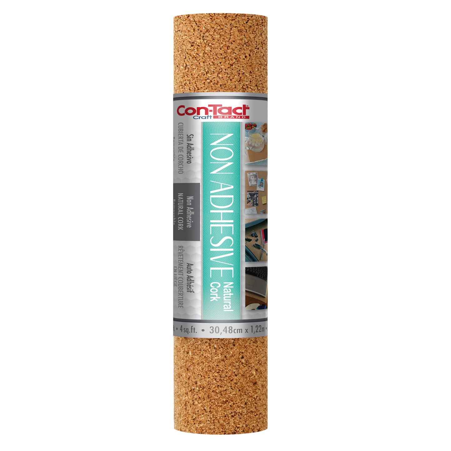 Con-Tact® Brand Creative Covering™ – Non-Adhesive Shelf liner, Cork