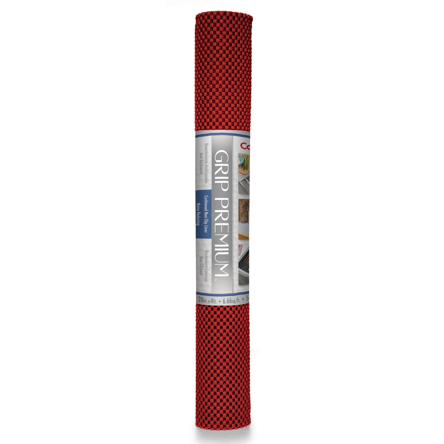 Con-Tact® Brand Grip Premium: Non-Adhesive Engine Red