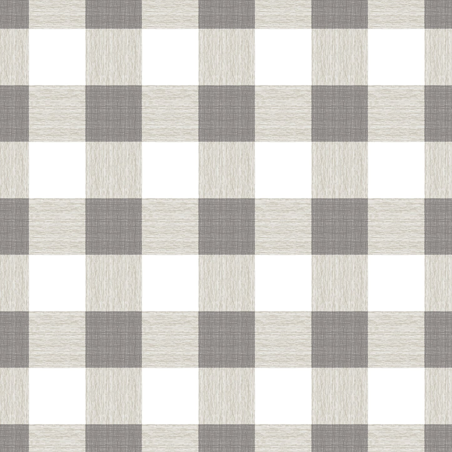 Con-Tact® Brand Grip Prints™, Non-Adhesive, Linen Gingham Warm Gray