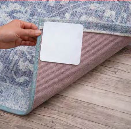 Con-Tact® Brand MoveNot – Rug Accessories , White