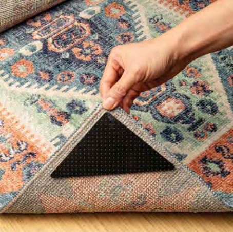 Con-Tact® Brand MoveNot – Rug Accessories , Black