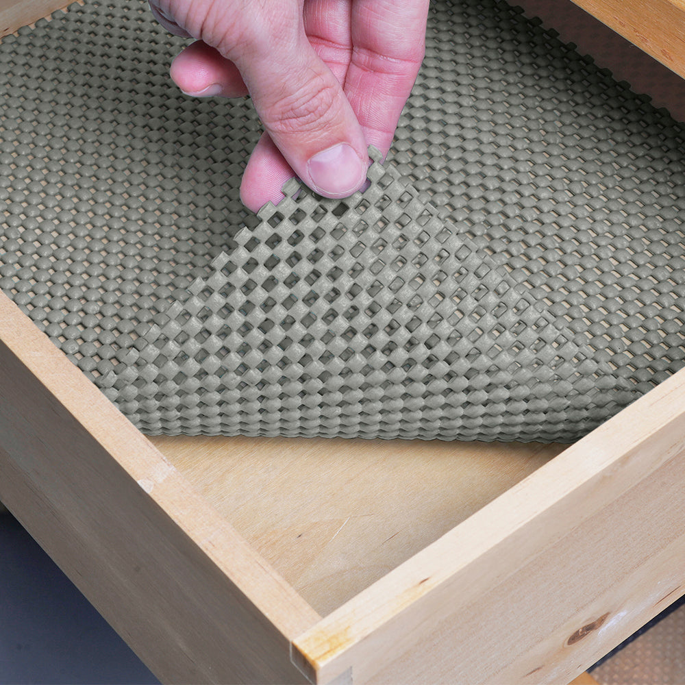 Con-Tact® Brand Printed Grip Premium – Grip Shelf Liner, Alloy