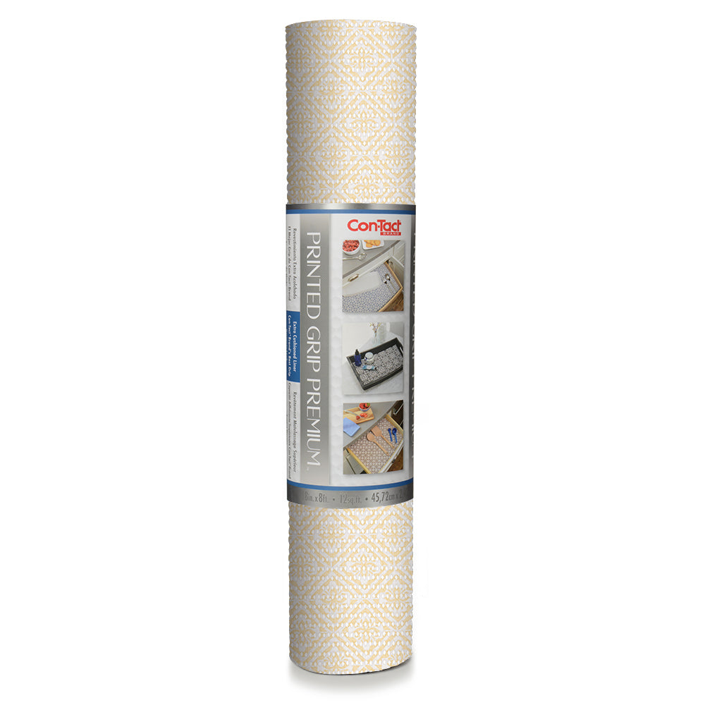 Con-Tact® Brand Printed Grip Premium – Grip Shelf Liner, Speckle Serenity Chai
