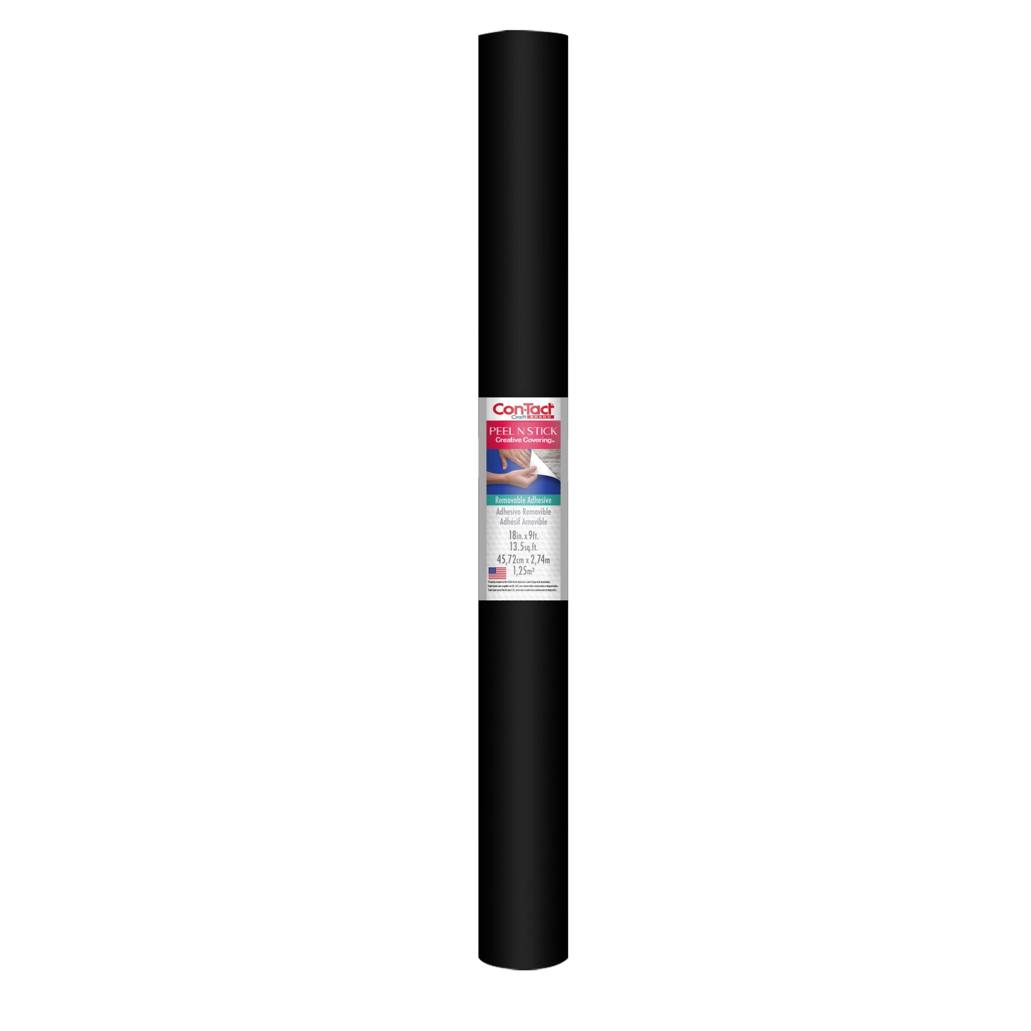 Con-Tact® Brand Craft - Peel N Stick™, Self-Adhesive, Black