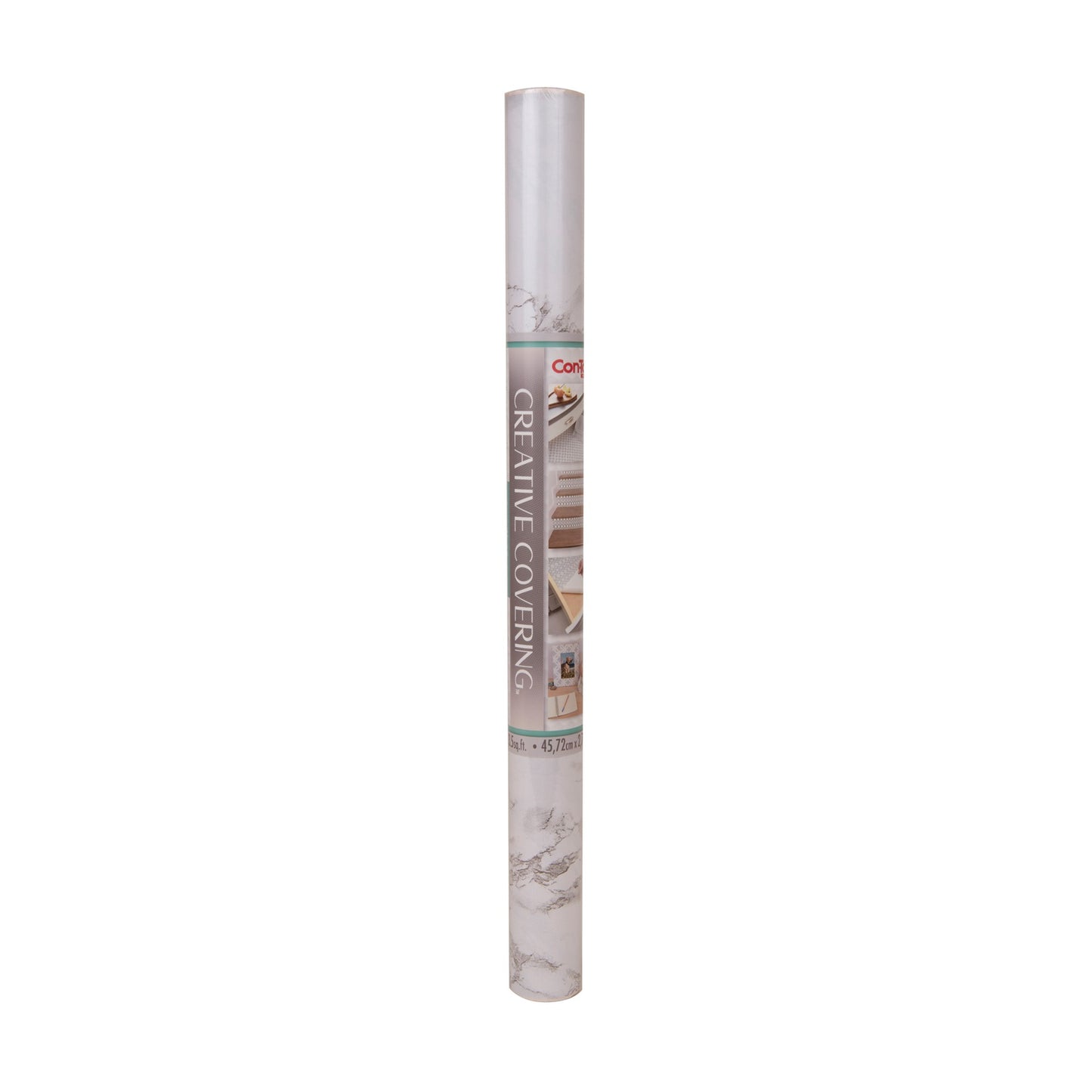 Con-Tact® Brand Creative Covering™ – Removable Self-Adhesive Shelf Liner, Classic Marble Gray