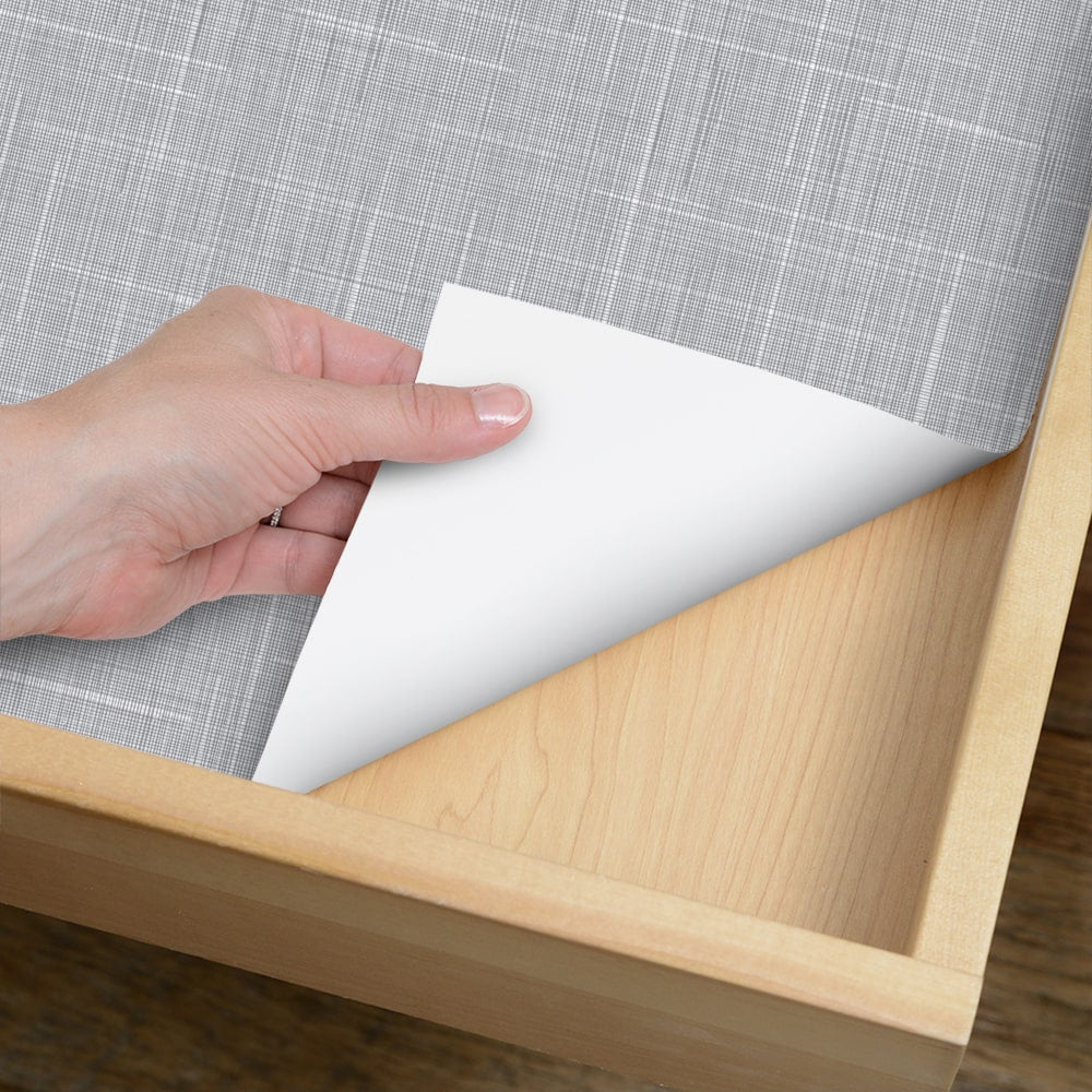 Con-Tact® Brand Creative Covering™ Shantung Pearl Gray