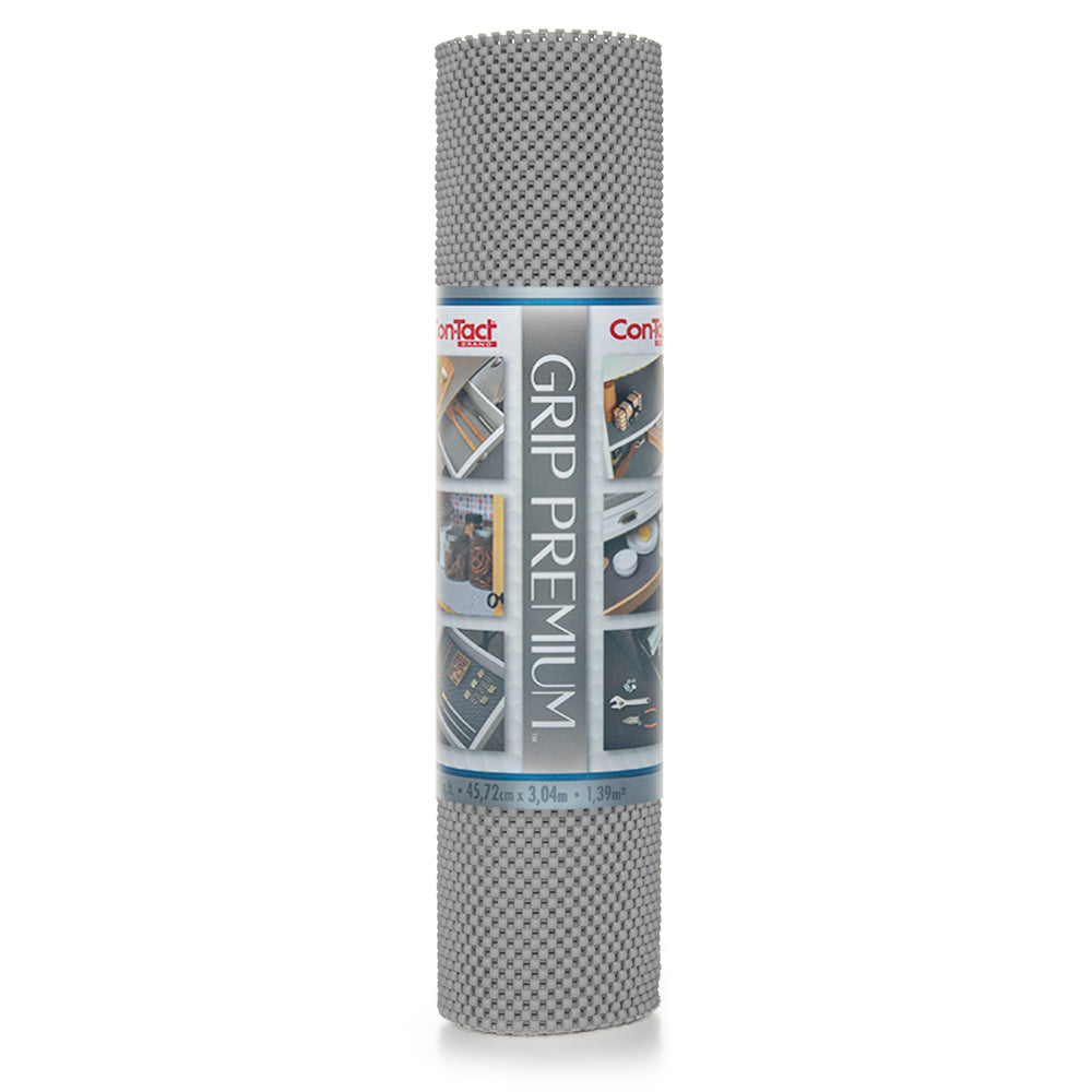 Con-Tact® Brand Printed Grip Premium – Grip Shelf Liner, Cool Gray