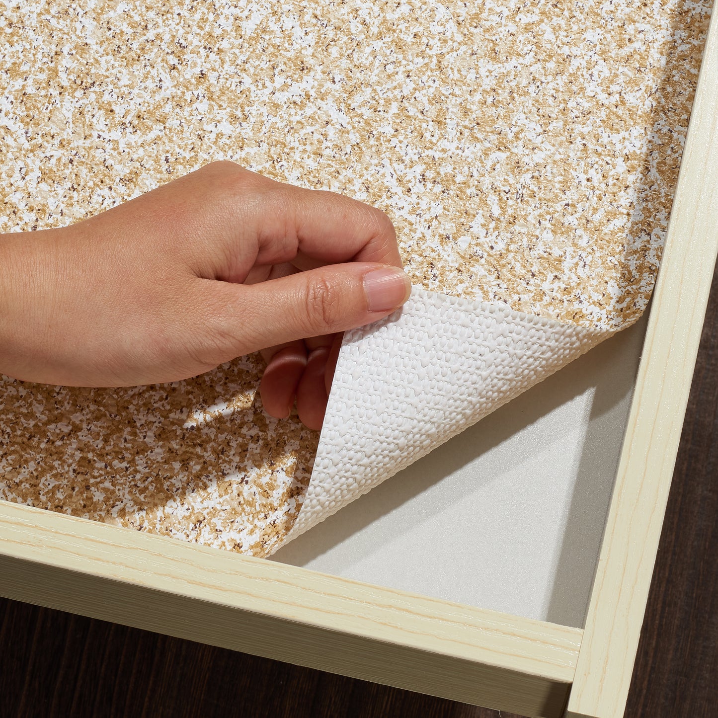 Con-Tact® Brand Grip Prints™, Non-Adhesive, Beige Granite