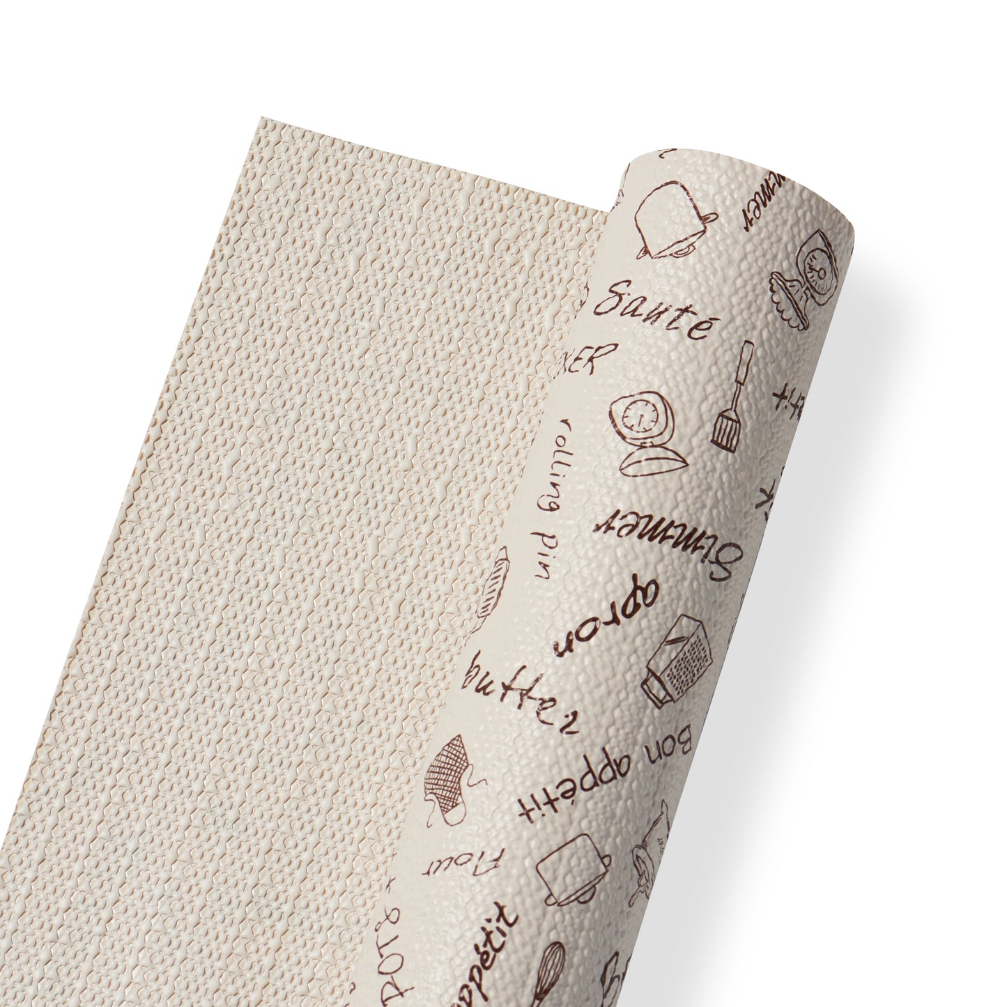 Con-Tact® Brand Grip Prints™, Non-Adhesive, Bon Appetit