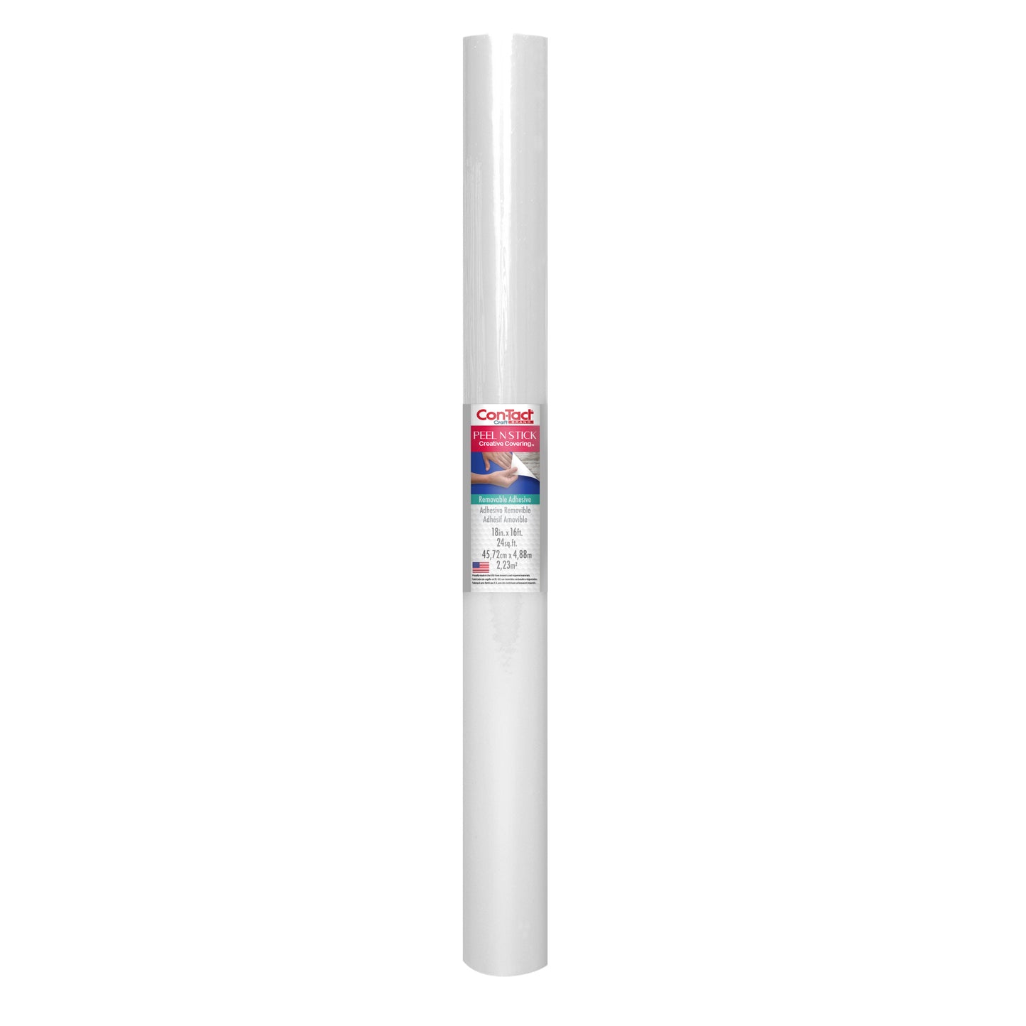 Con-Tact® Brand Craft - Peel N Stick™, Self-Adhesive, White
