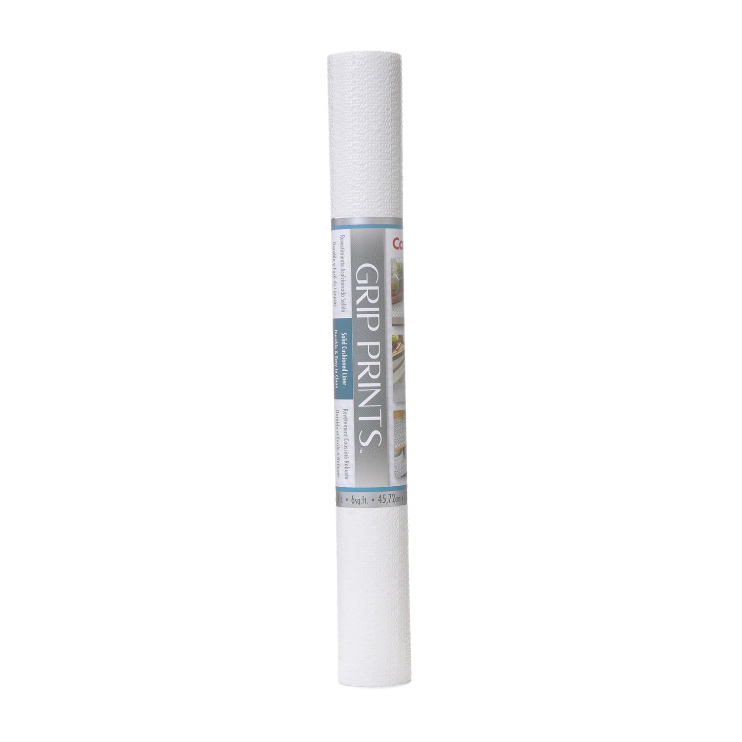Con-Tact® Brand Grip Prints Premium™, Non-Adhesive, White