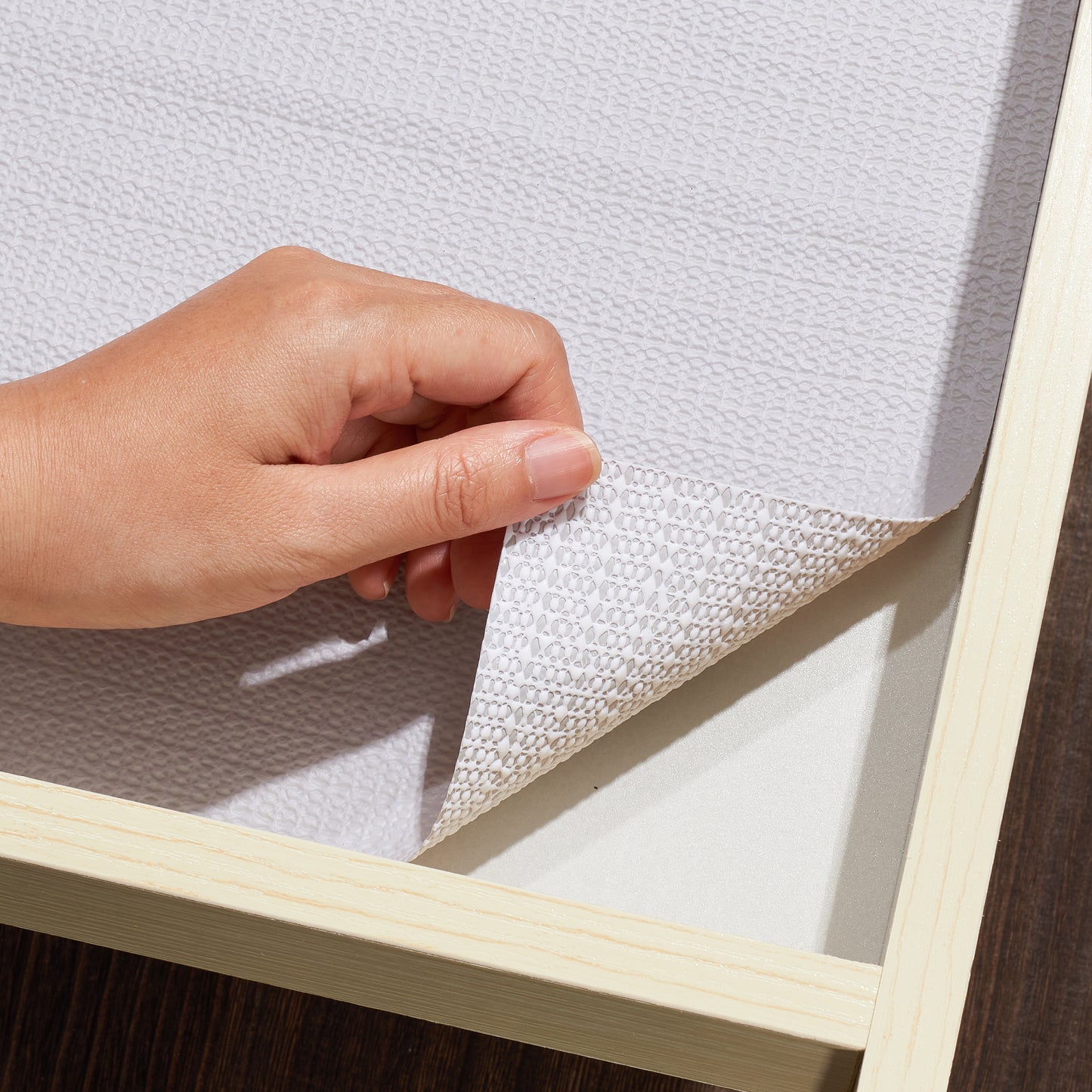 Con-Tact® Brand Grip Prints™, Non-Adhesive, Serenity Gray, Grip - Solid Color