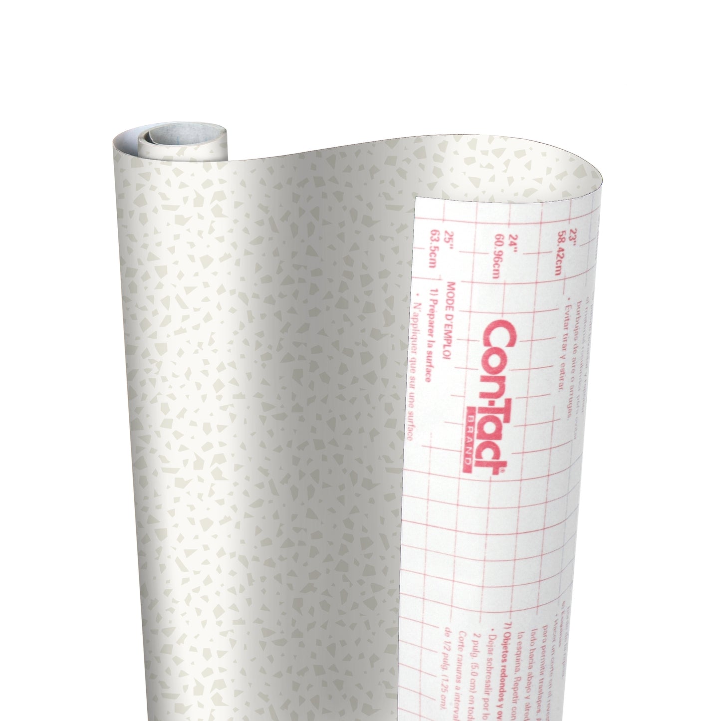 Con-Tact® Brand Creative Covering™ – Removable Self-Adhesive Shelf Liner, Terrazzo Bone