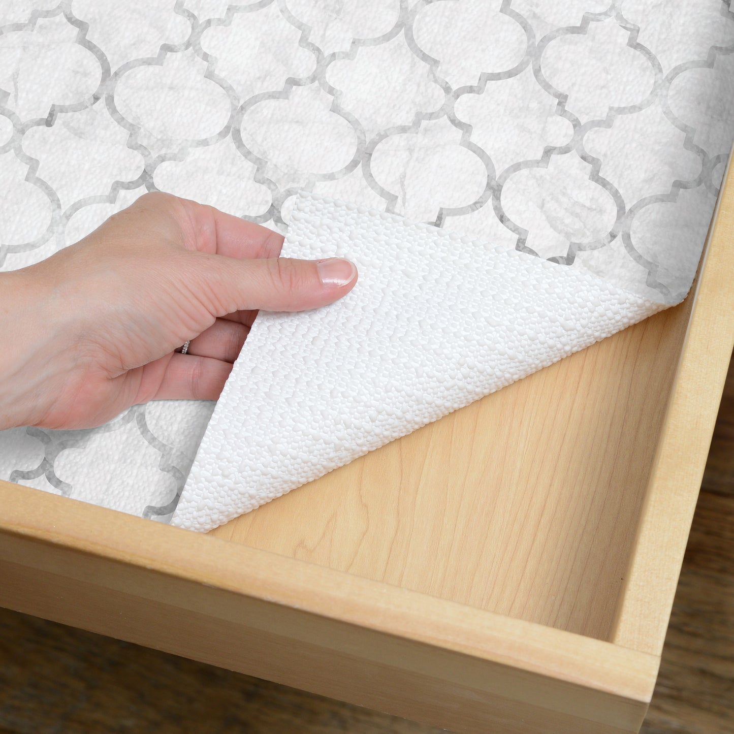Con-Tact® Brand Grip Prints™, Non-Adhesive, Moroccan Marble