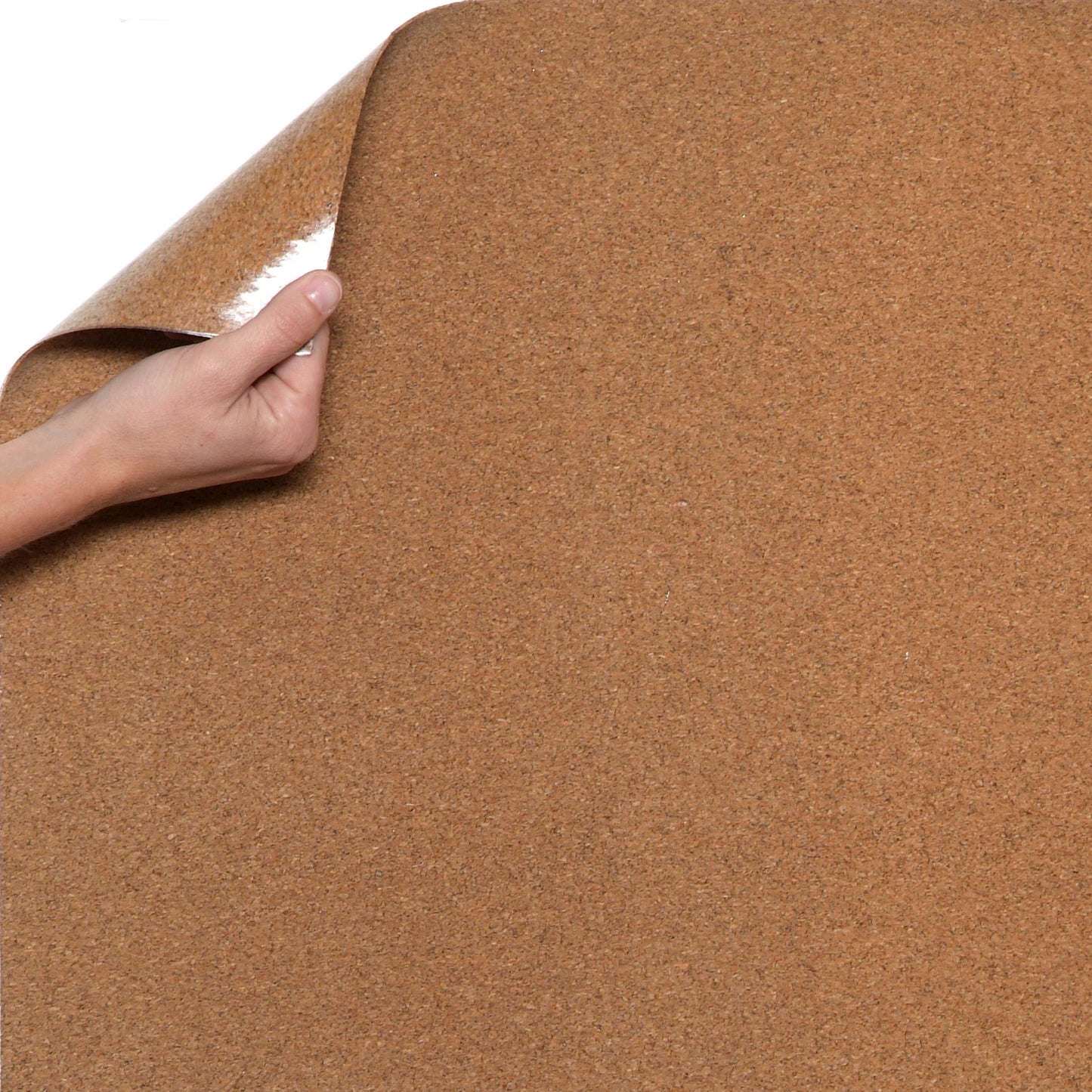 Creative Covering™, Peel & Stick, Easy to Use, Removable Self-Adhesive - Solid Color - Cork
