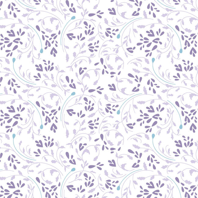 Con-Tact® Brand Grip Prints™ Romance Lavender close-up pattern.