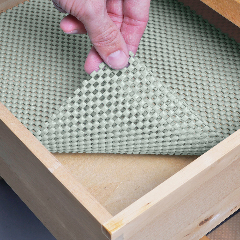 Con-Tact® Brand Printed Grip Premium – Grip Shelf Liner, Sage