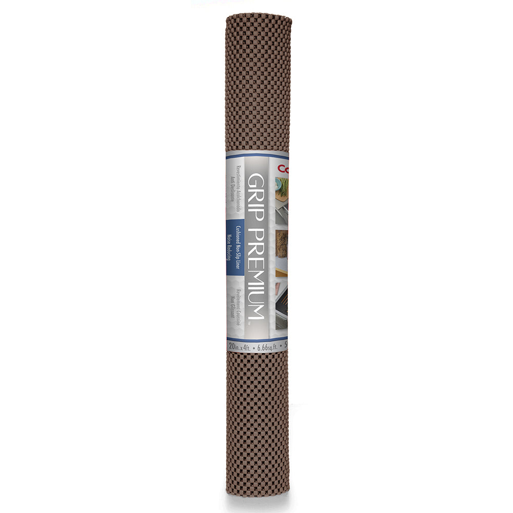 Con-Tact® Brand Printed Grip Premium – Grip Shelf Liner, Chocolate