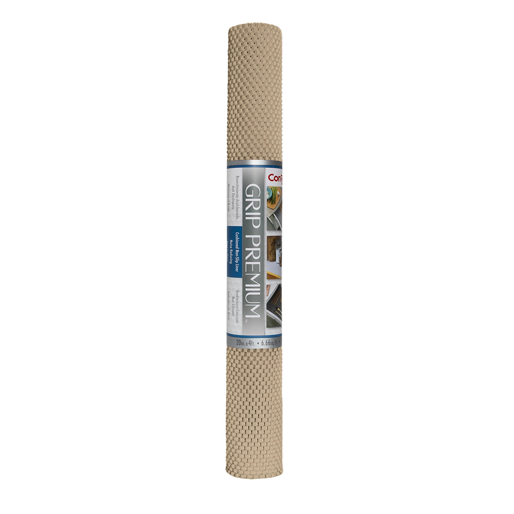 Con-Tact® Brand Printed Grip Premium – Grip Shelf Liner, Taupe