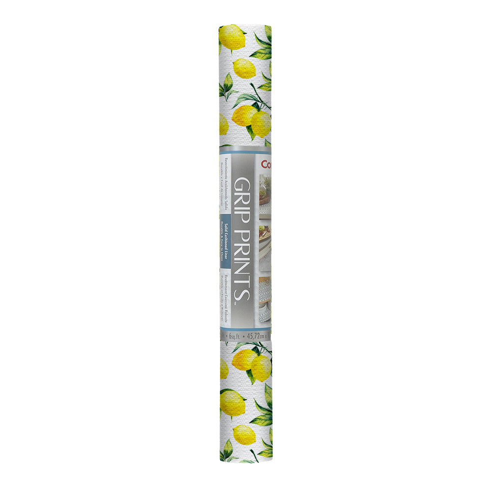 Con-Tact® Brand Grip Prints™, Non-Adhesive, Country Lemon