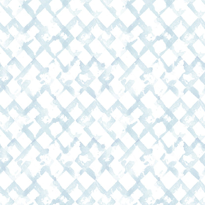Con-Tact® Brand Grip Prints™, Non-Adhesive, Faded Trellis Blue