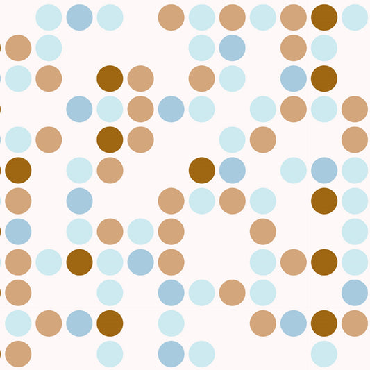 Con-Tact® Brand Grip Prints™, Non-Adhesive, Polka Blue