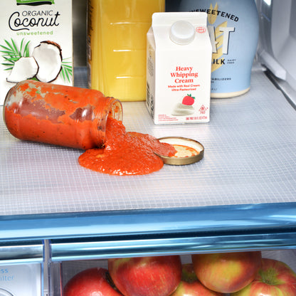 Con-Tact® Brand Zip-N-Fit™ Premium – Non-Adhesive Shelf Liner, Ribbed Clear