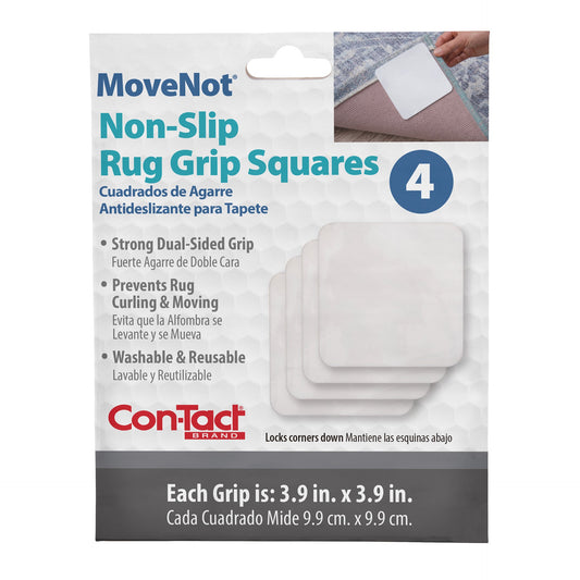 Con-Tact® Brand MoveNot – Rug Accessories , White