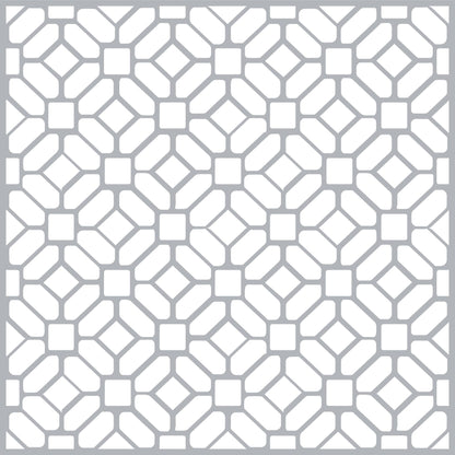 Con-Tact® Brand Deco Squares Geo Gray, Self-Adhesive