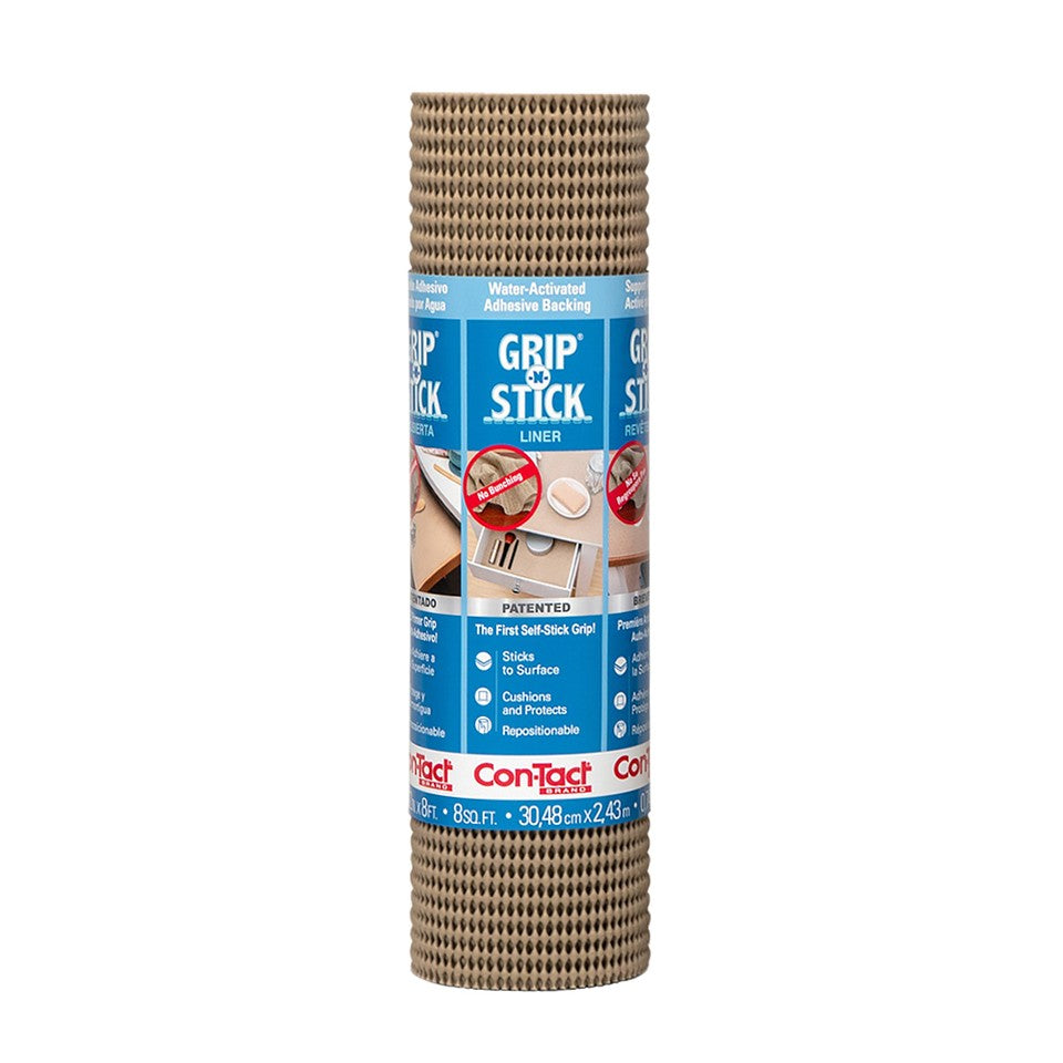 Con-Tact® Brand Grip-N-Stick™, Non-Adhesive, Taupe