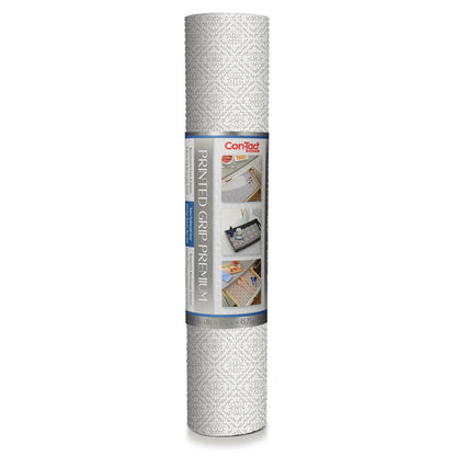 Con-Tact® Brand Printed Grip Premium – Grip Shelf Liner, Speckle Serenity Gray