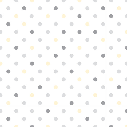 Con-Tact® Brand Grip Prints™, Non-Adhesive, Dottie Gray