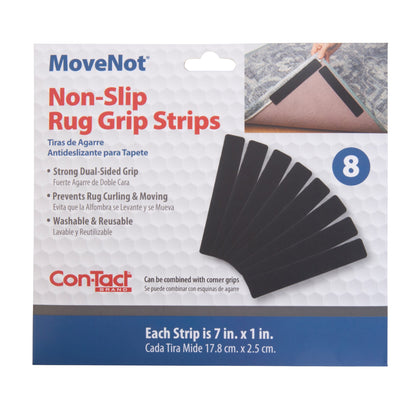 Con-Tact® Brand MoveNot – Rug Accessories , Black