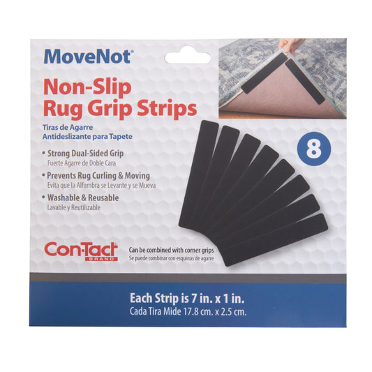 Con-Tact® Brand MoveNot – Rug Accessories , Black