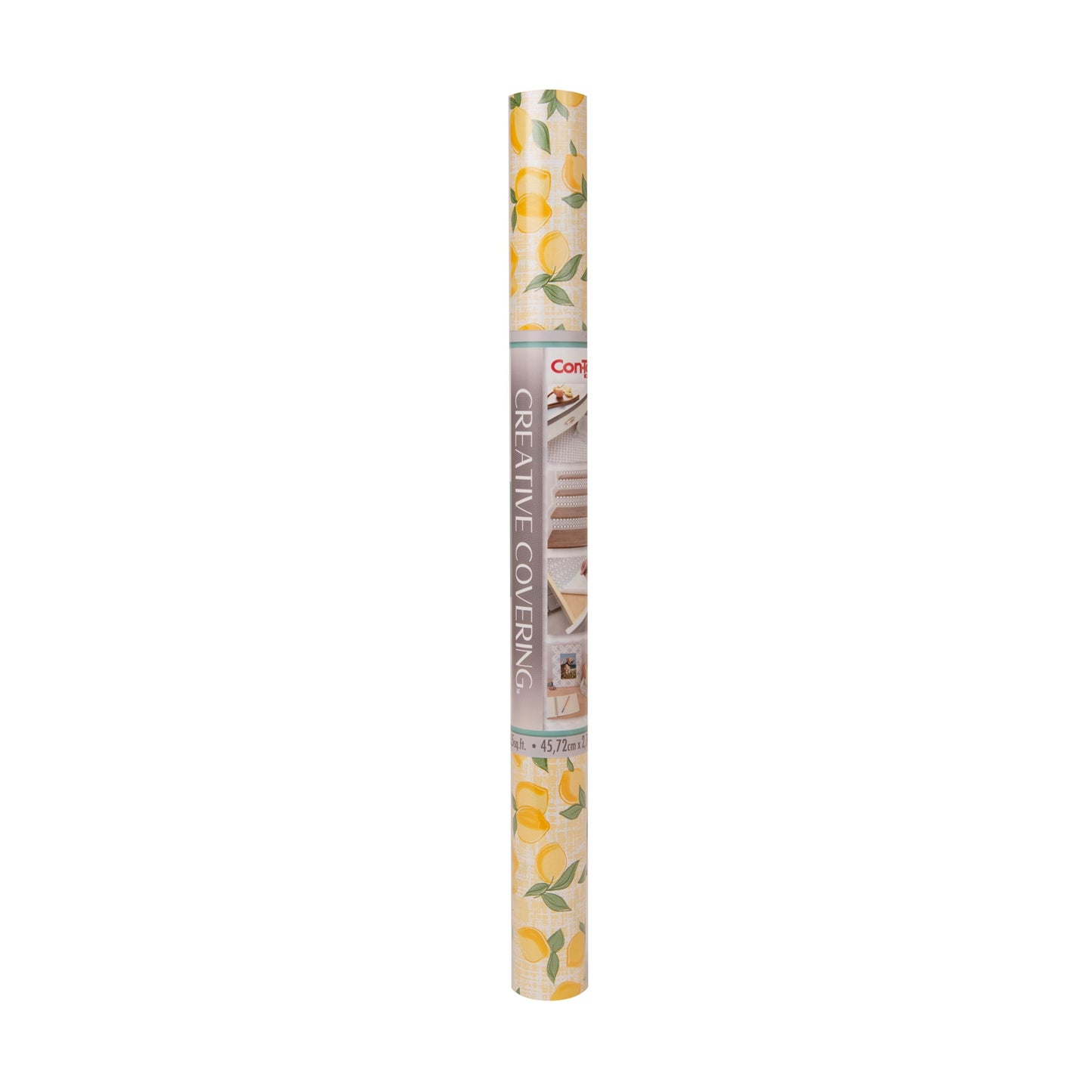 Con-Tact® Brand Creative Covering™ – Removable Self-Adhesive Shelf Liner, Country Lemon
