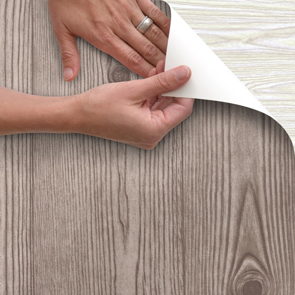 Con-Tact® Brand Creative Covering™ – Removable Self-Adhesive Shelf Liner, Woodgrains Driftwood