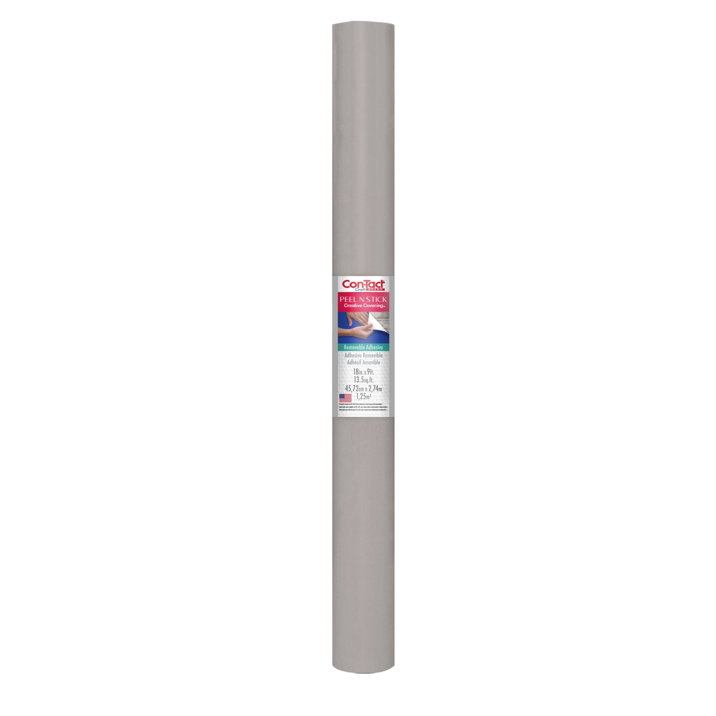 Con-Tact® Brand Craft - Peel N Stick™, Self-Adhesive, Slate Gray