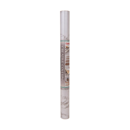 Con-Tact® Brand Creative Covering™ – Removable Self-Adhesive Shelf Liner, Classic Marble Gray