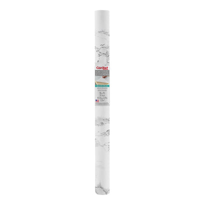 Con-Tact® Brand Creative Covering™ – Removable Self-Adhesive Shelf Liner, Classic Marble Gray