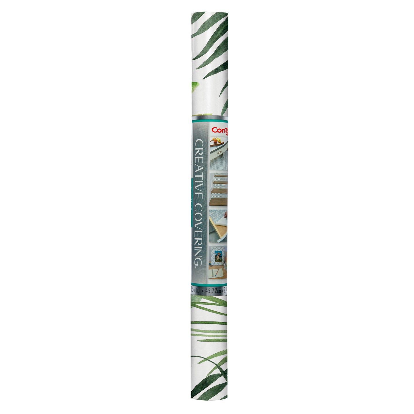 Con-Tact® Brand Creative Covering™ – Removable Self-Adhesive Shelf Liner, Green Leaves