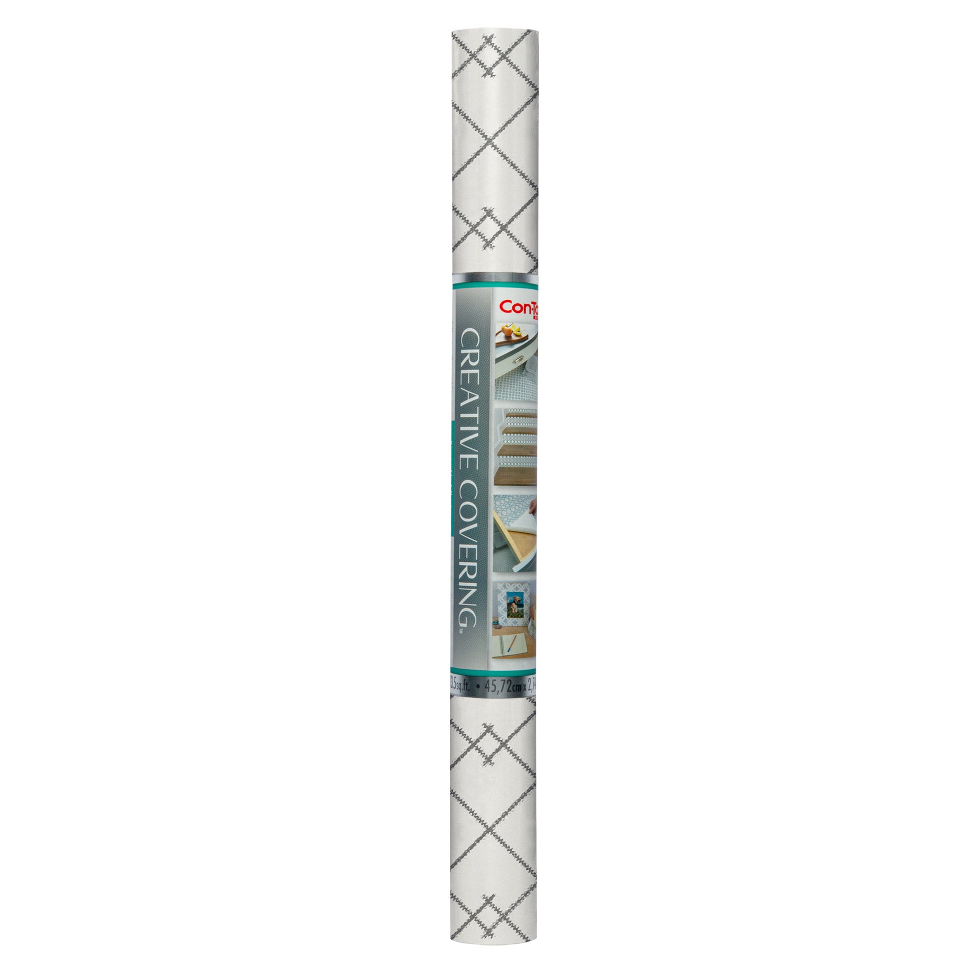 Con-Tact Creative Covering 18 In. X 9 Ft. Aspen Aloe Self-adhesive Shelf Liner f Con-Tact Creative Covering 18 In. X 9 Ft. Aspen Aloe Self-adhesive Shelf Liner f