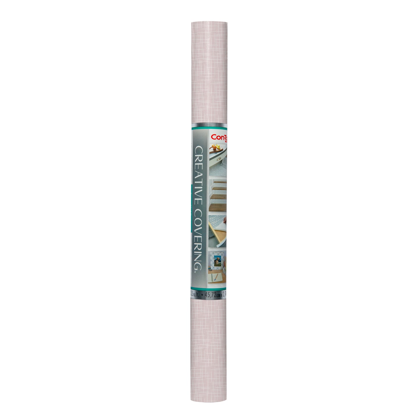 Con-Tact® Brand Creative Covering™ – Removable Self-Adhesive Shelf Liner, Linen Rosé