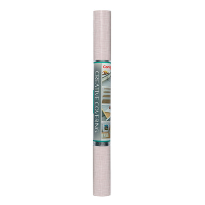 Con-Tact® Brand Creative Covering™ – Removable Self-Adhesive Shelf Liner, Linen Rosé