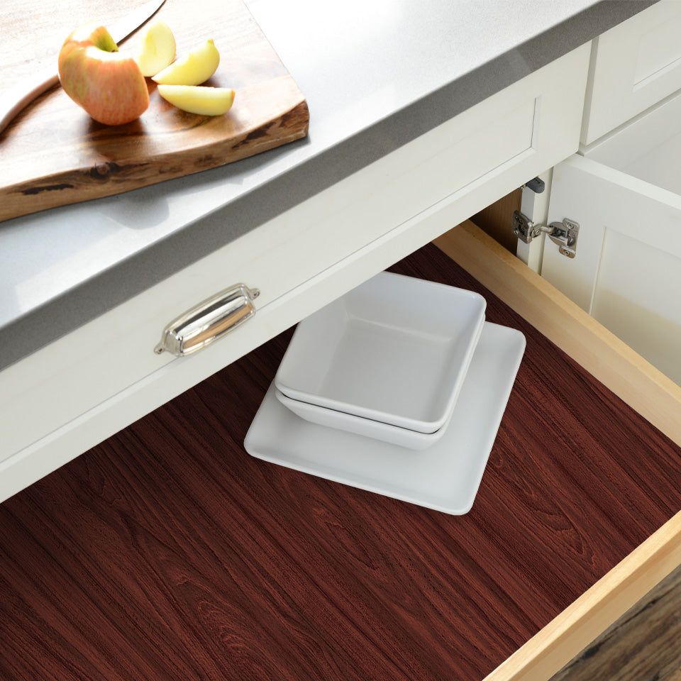 Con-Tact® Brand Creative Covering™ – Removable Self-Adhesive Shelf Liner, Woodgrains Cherry Wood