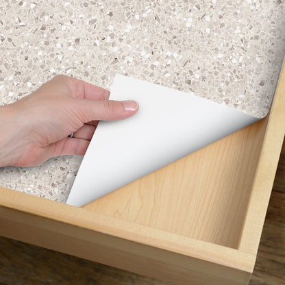 Con-Tact® Brand Creative Covering™ Terrazzo Beige Stone