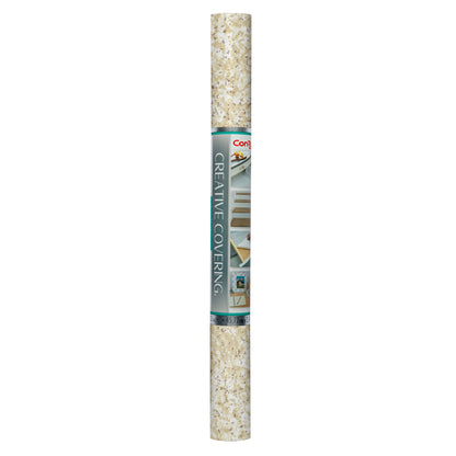 Con-Tact® Brand Creative Covering™ – Removable Self-Adhesive Shelf Liner, Beige Granite