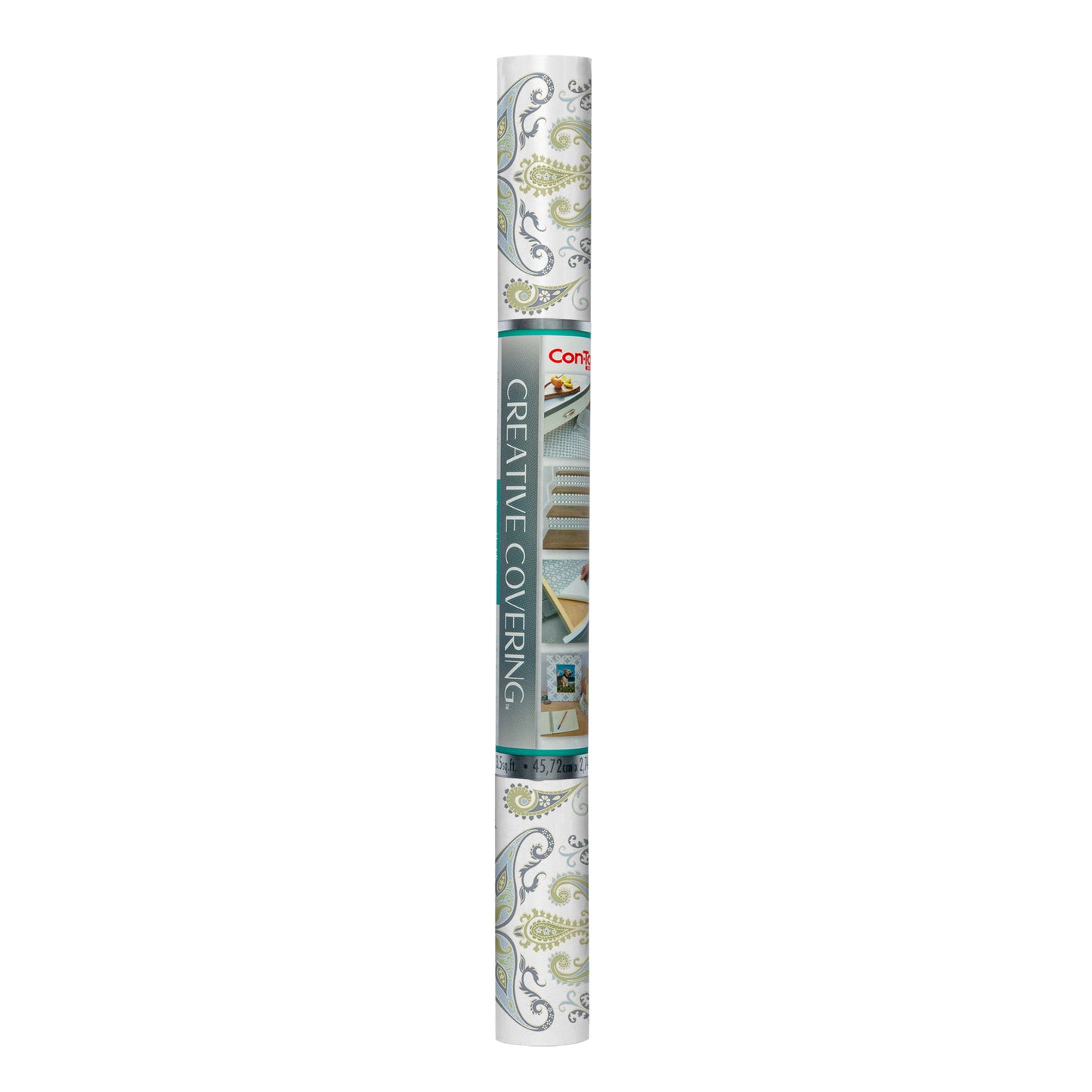 Con-Tact® Brand Creative Covering™ – Removable Self-Adhesive Shelf Liner, Abbey Sage