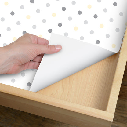 Con-Tact® Brand Creative Covering™ Dottie Grey