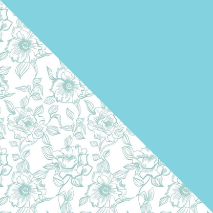 Serenity Collection Self Adhesive Duo-Packs, Teal/English Rose Blue
