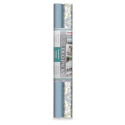 Serenity Collection Self Adhesive Duo-Packs, Abbey Sage/Ocean Blue